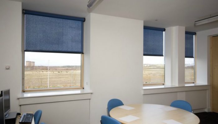 Ultra strong crank operated blind for schools and education 2